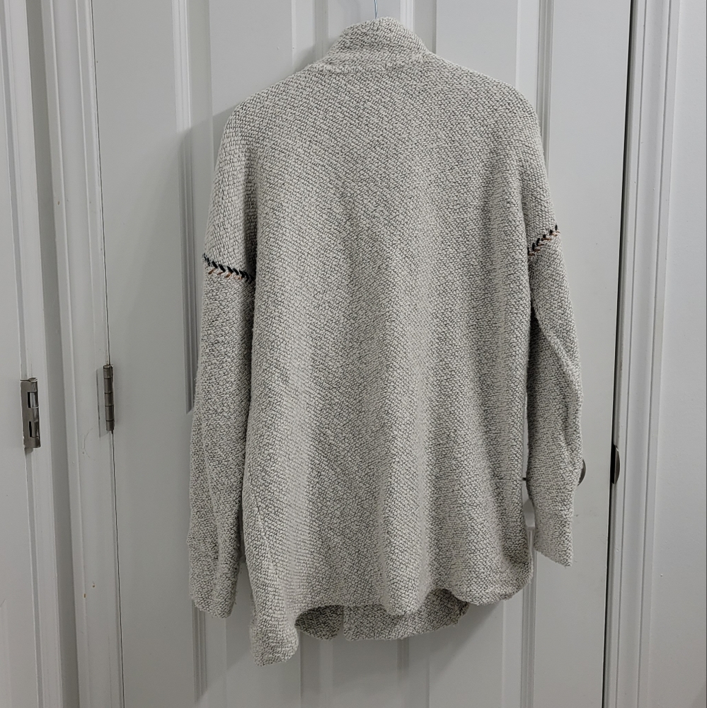 Lucky Brand Blanket Stitch Cardigan - Picture 3 of 8
